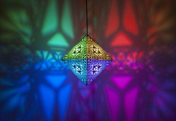 Take It Slow - Octahedron Pendant Lantern
