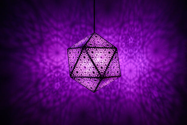 Basilisk - Icosahedron Pendant Lantern